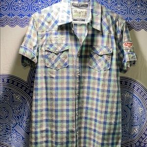 Scotch and Soda short sleeve button down